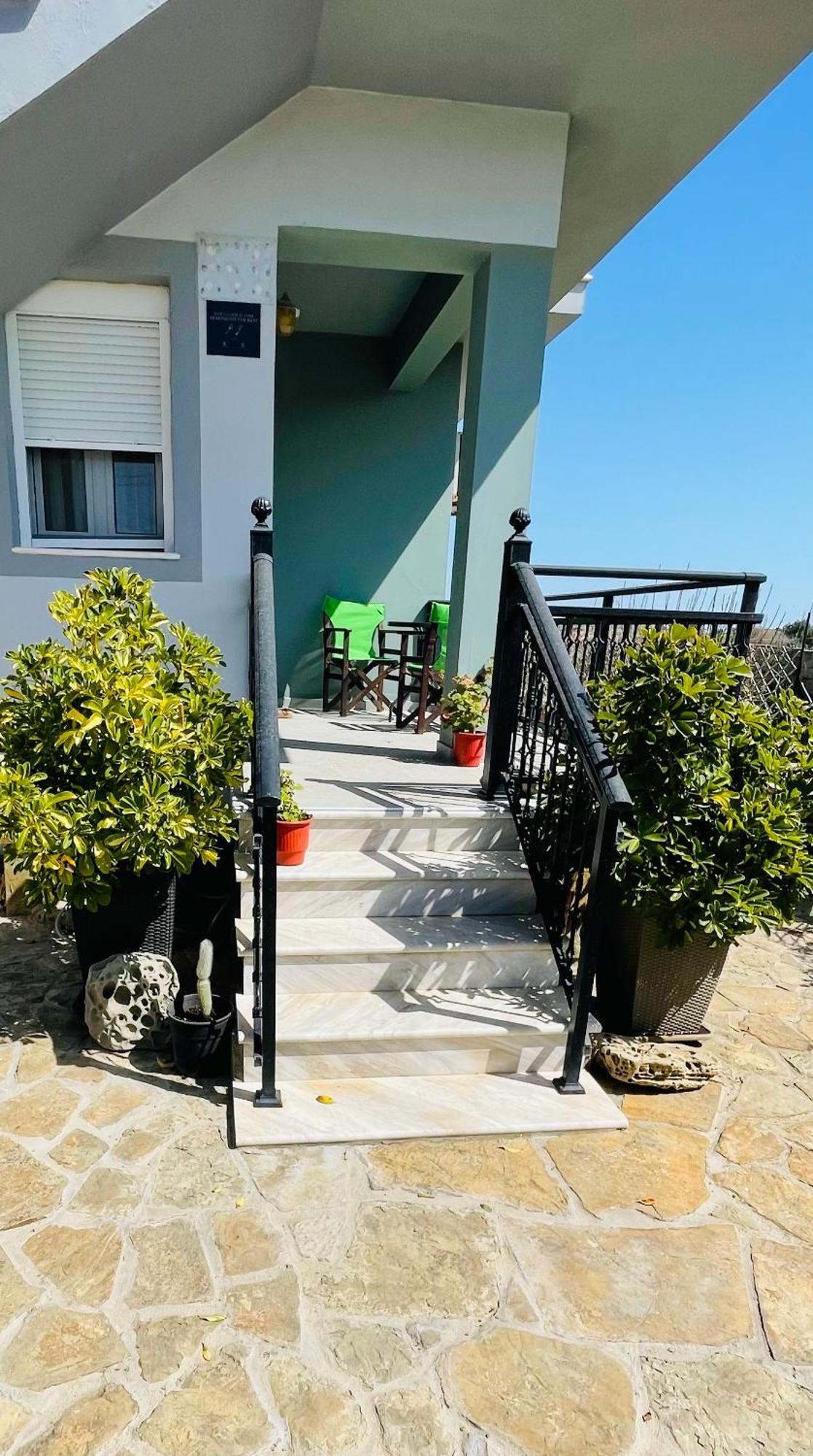 Fergani Apartments Moudhros ภายนอก รูปภาพ
