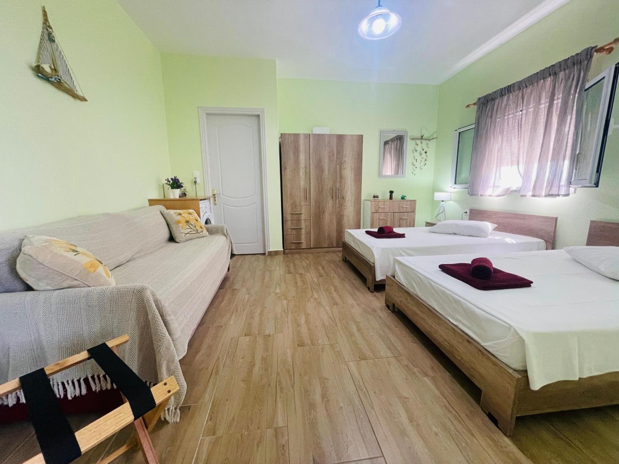 Fergani Apartments Moudhros ภายนอก รูปภาพ
